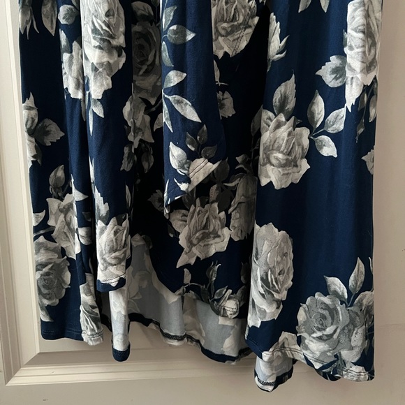 FLORAL WRAP DRESS - Picture 6 of 6